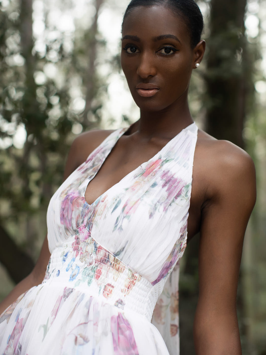 RIANNA MIDI FLORAL PRINT