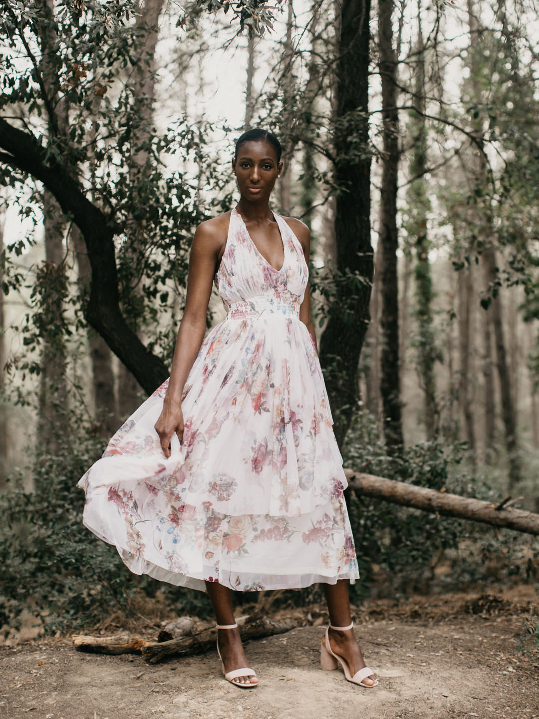 RIANNA MIDI FLORAL PRINT