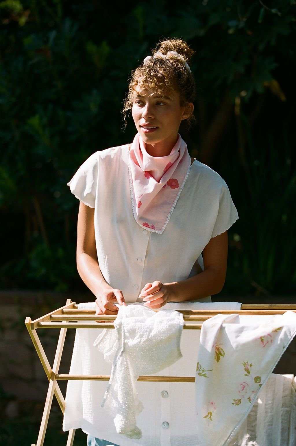 Pink Face Bandana - The Penelope Bandana (Free Shipping Included on all Merritt Accessories Too)